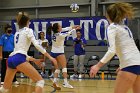 Wheaton Women's Volleyball  Wheaton Women's Volleyball vs Smith College. - Photo by Keith Nordstrom : Wheaton, Volleyball, Smith